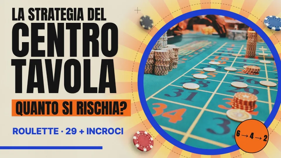 Strategia Roulette: come funziona il sistema del "Centro Tavola"